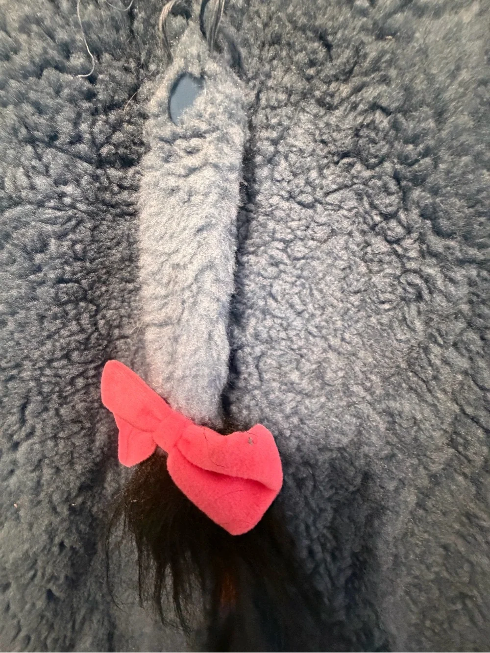 Vintage Disney Eeyore Plush Faux Sherpa Costume